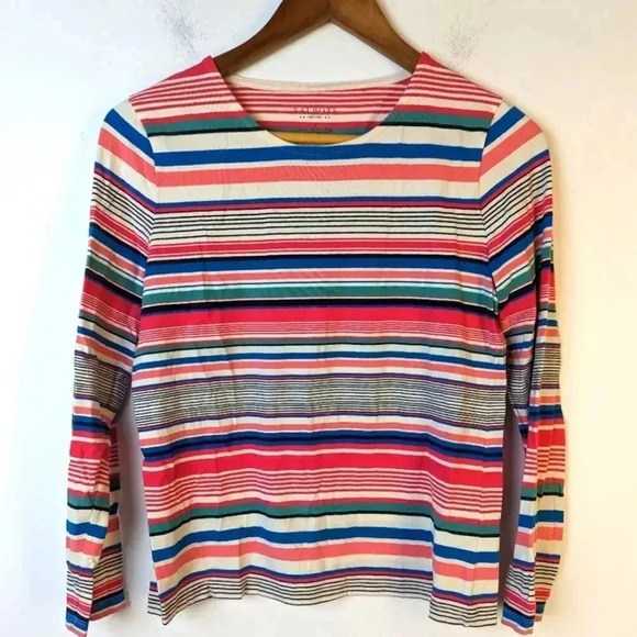 Talbots Striped Tee Shirt - SP - Picture 1 of 3
